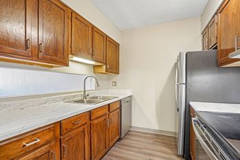 Irvine park towers open kitchen